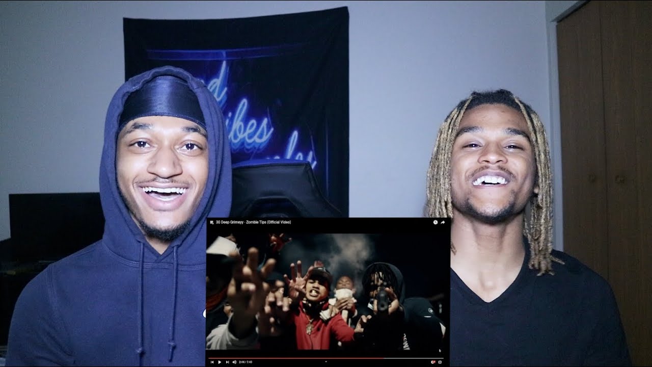 30 Deep Grimeyy - Zombie Tips [REACTION!] | Raw&UnChuck