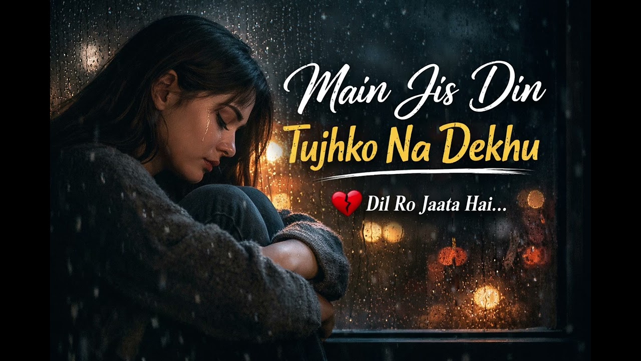 Main Jis Din Tujhko Na Dekhu 💔(slowed and reverb)|New Sad Song 2026#trending