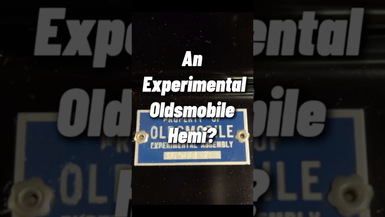 RARE BREED: The Oldsmobile W-43 engine You Never Knew Existed!