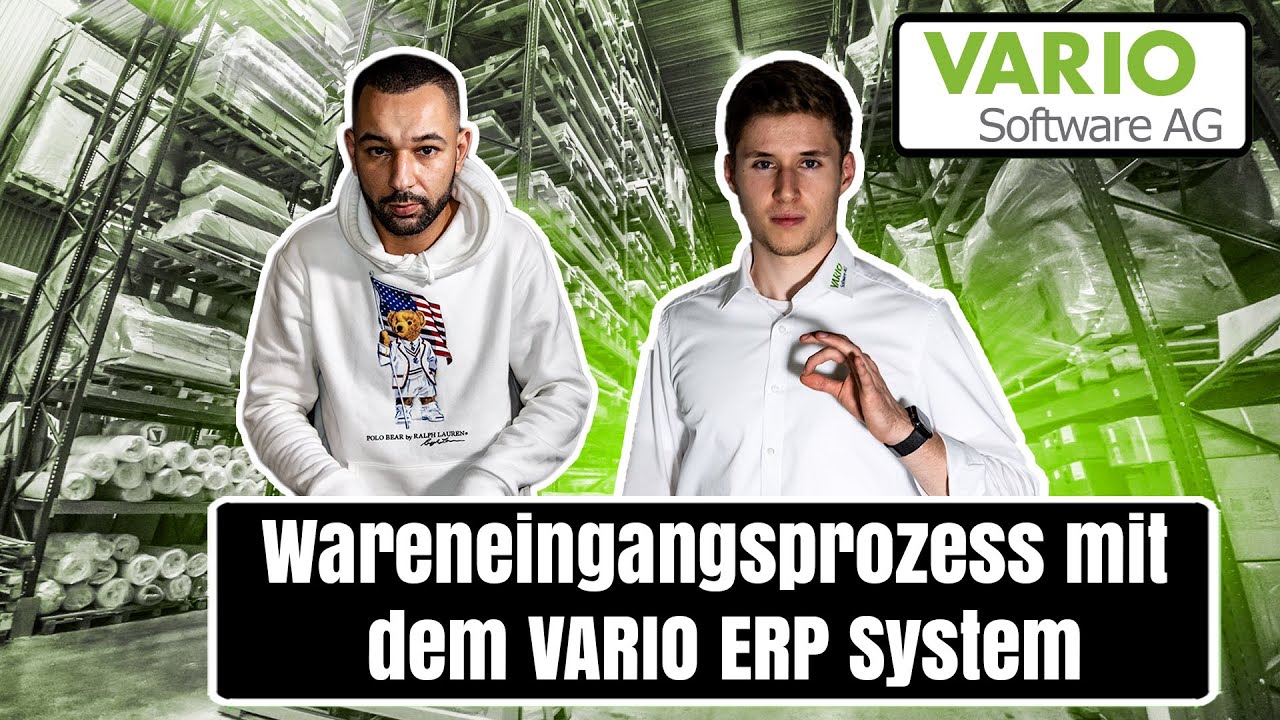 VARIO WMS - Wareneingangsprozess mit dem eCommerce ERP System VARIO l eCommerce Agentur