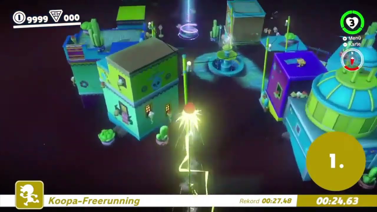 Evolution Of Sand Kingdom Koopa Freerunning [2017 - 2021]