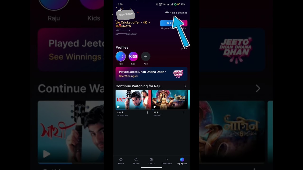 JioHotstar Par Video Download Quality Low Kaise Rakhe | jio hotstar download quality #shorts​