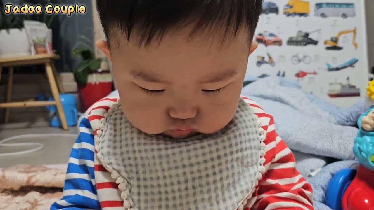 새로 산 트렉터 처음 본 아버지 어머니 반응