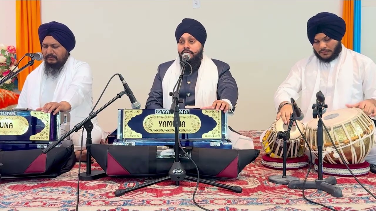 Bhia inderjit singh Delhi wale Kirtan gurdwara  in usa New York  like share comment
