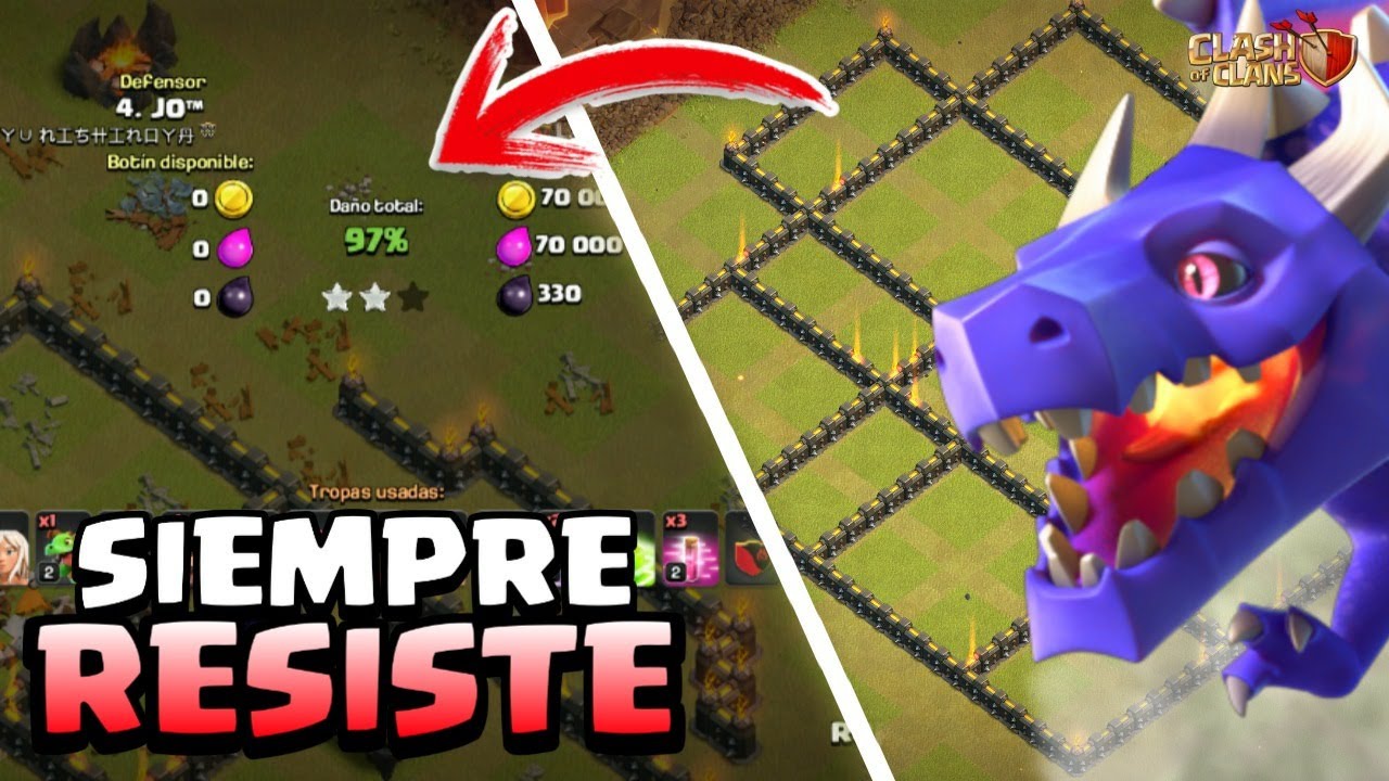 Dise&ntilde;os de GUERRA, FARMING y SUBIDA de COPAS TH9 🧐 con LINKS de DESCARGA | Dise&ntilde;o de ALDEA TH9
