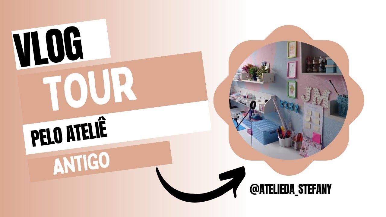 Tour pelo ateliê de resina e papelaria
