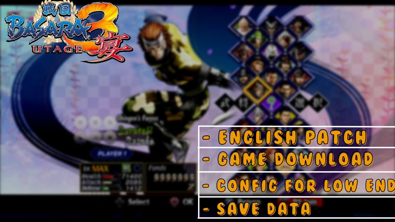 Sengoku Basara 3 Utage English Patch By ForMods Free Download