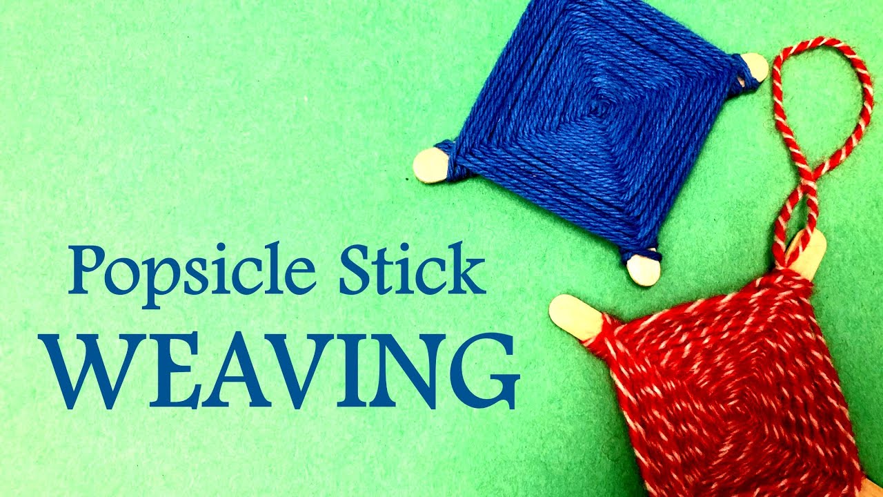 Popsicle Stick Weaving