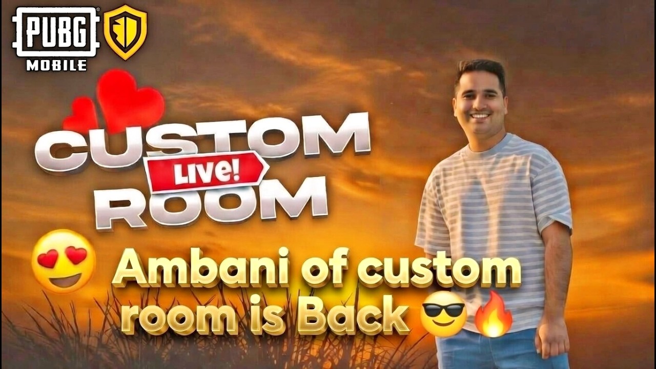WOW CUSTOM ROOM| PUBG LIVE |