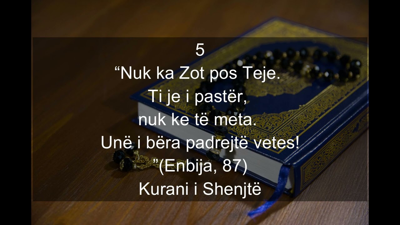 Lutja për Shërim dhe qetësi shpirtërore Thoni me zë 7 herë rradhazi