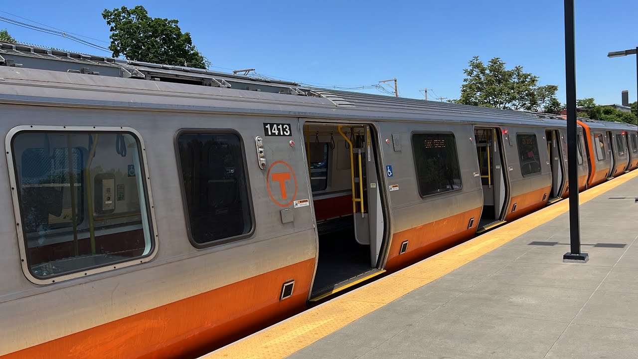 MBTA Orange Line: Forest Hills - Oak Grove FULL RIDE