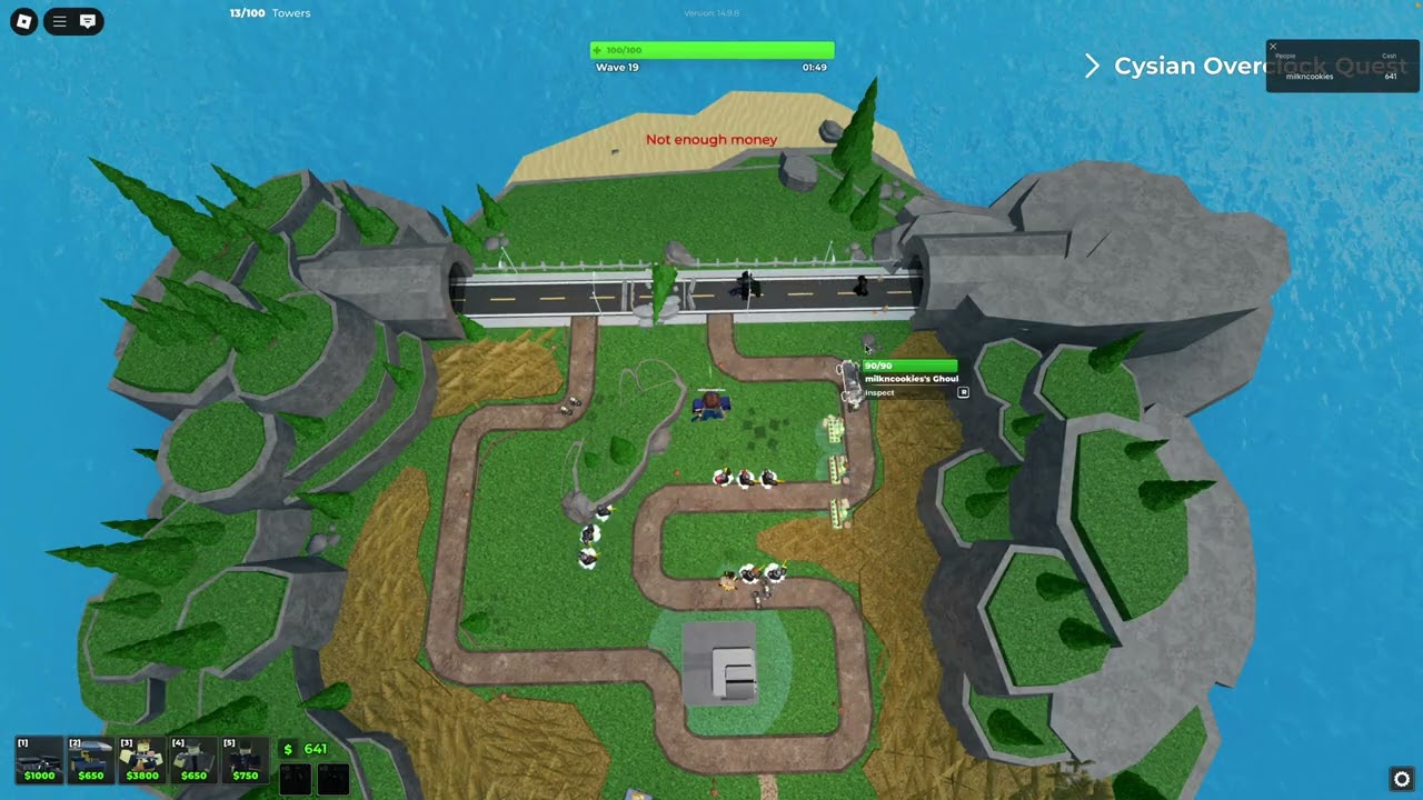Tower Blitz - solo expert mode on Farm using 3 Starship killers