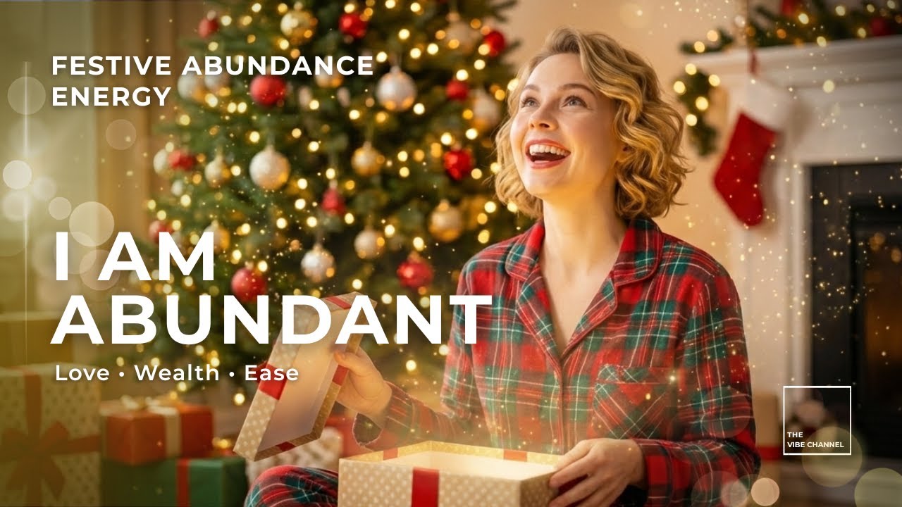 I Am Abundant ✨ Festive Manifestation Music for 2026 | Santa, I Receive Abundance