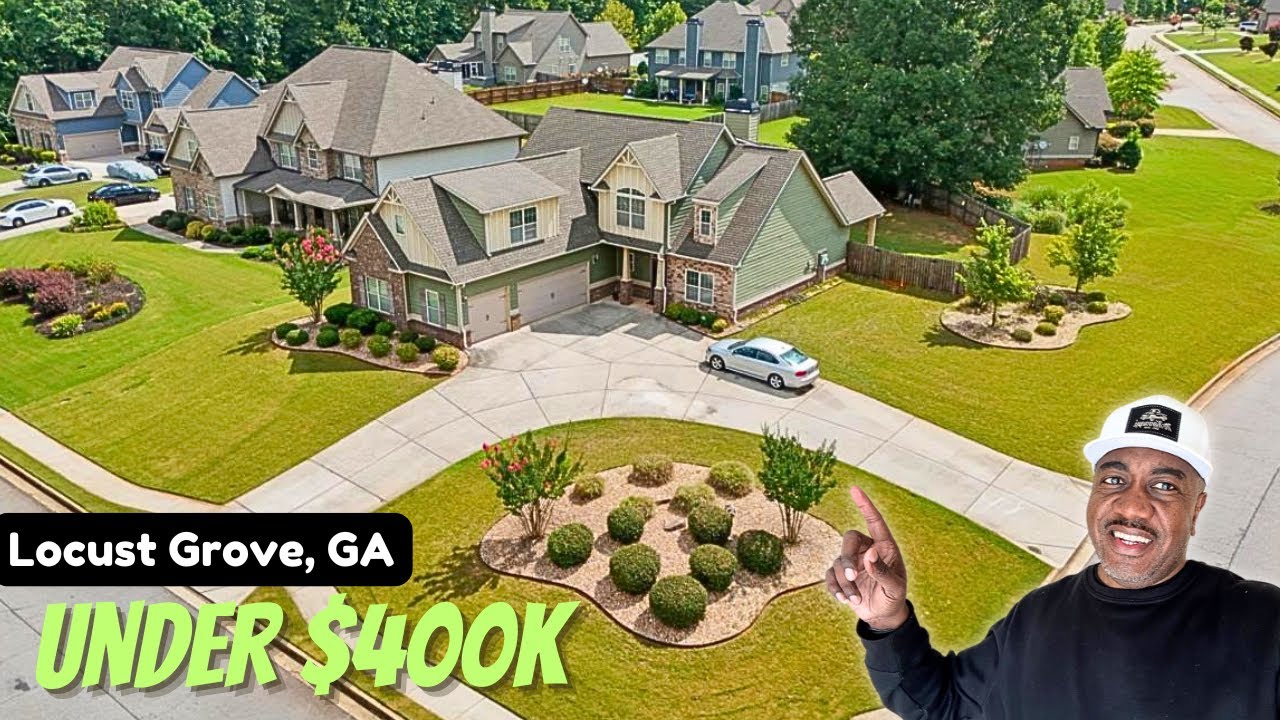 INSIDE Move In Ready Home for Sale in Locust Grove GA - 4 Bed, 2.5 Bath in Gated Community