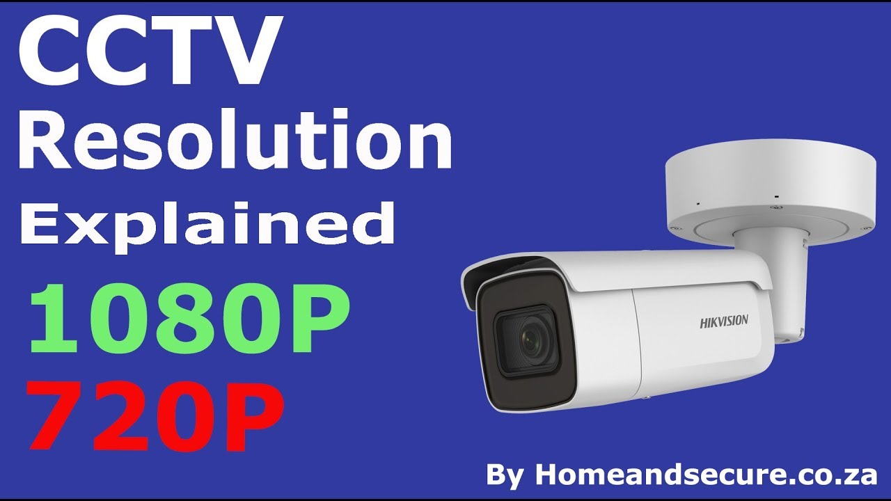 CCTV security camera Resolution explained !!!