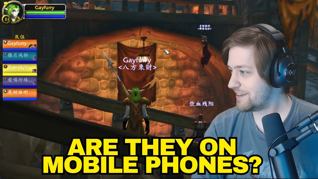 Accidentally Queued Into the Funniest Team on WoW China..