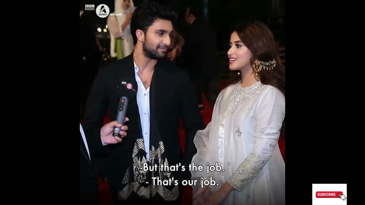 Sajal and abdul ahad raza mir together/great interview of yakeen ka safar