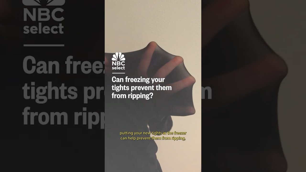 Does freezing tights prevent them from ripping?