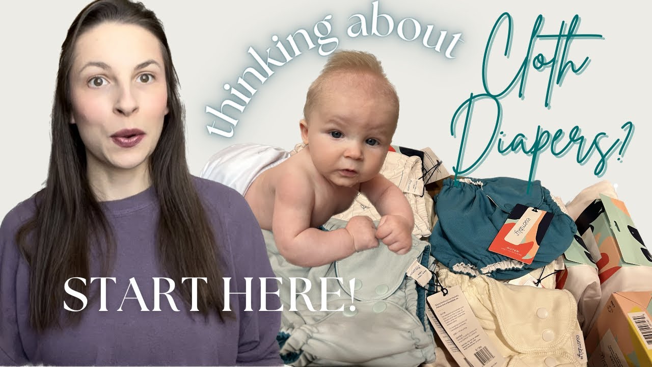 How to cloth diaper pt 2 // esembly size 1 update // How many cloth diapers do you need?