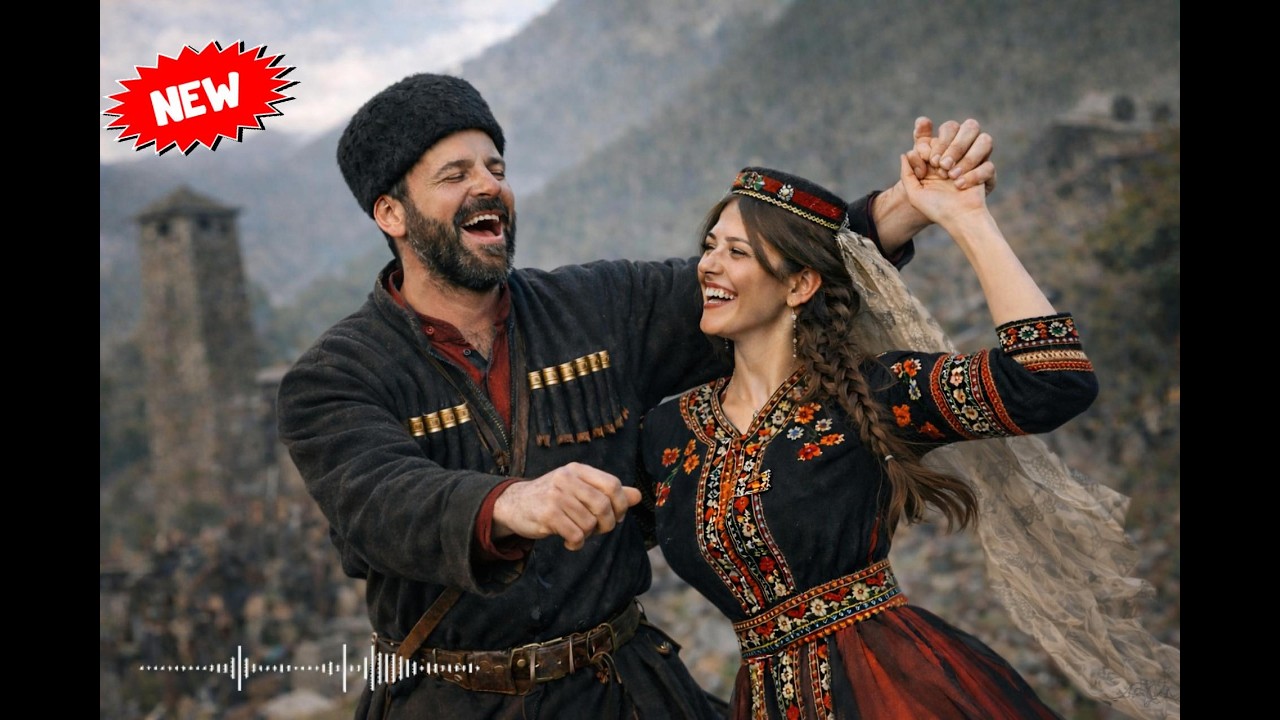 Khevsurian ballad - ხევსურული ბალადა🎬🎻🎻🔥🌄🎼