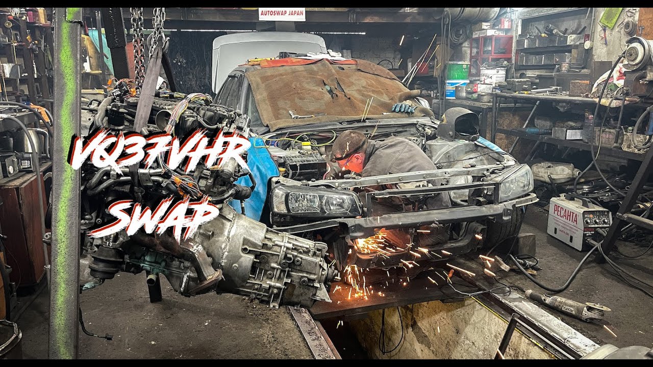 VQ37VHR swap Skyline R34 | Сдвинулились с мертвой точки