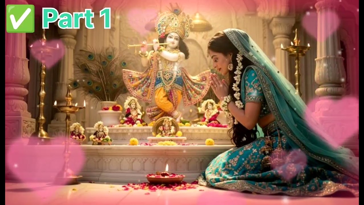 ✅ Part 1👉 “जो लोग रोज राधा नाम लेते हैं… उनके साथ ये जरूर होता है 😳”#virl #radhakrishna #shortvideo 
