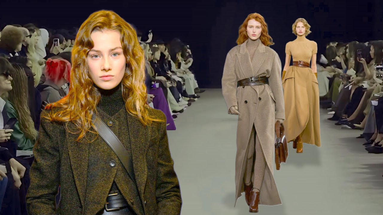 Max Mara мода в Милане Осень Зима 2025/2026 | Одежда и аксессуары
