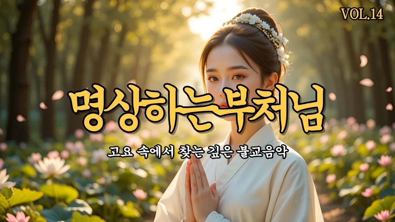 【 명상하는부처님 | 불교음악 】고요 속에서 찾는깊은 불교음악 1시간 트로트 찬불가 VOL.14 #불교음악 #불교노래모음 #불교음악모음 #찬불가 #명상하는부처님
