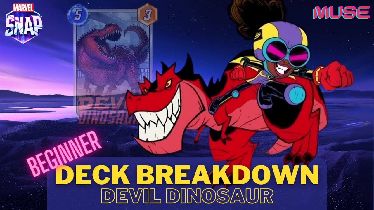 First Deck you need to Build | Best Devil Dinosaur Beginner Deck | Deck Tech | Marvel Snap