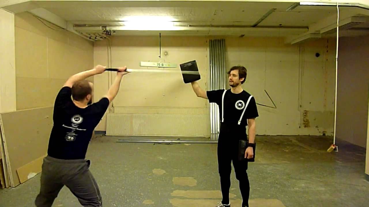 Pad workout for Historical European Martial Arts