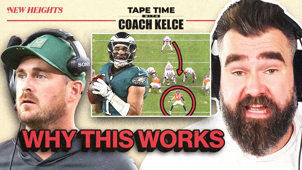 Jason Kelce on Why The Eagles and Jalen Hurts Will Thrive in Sean Mannion’s Offense | Film Breakdown