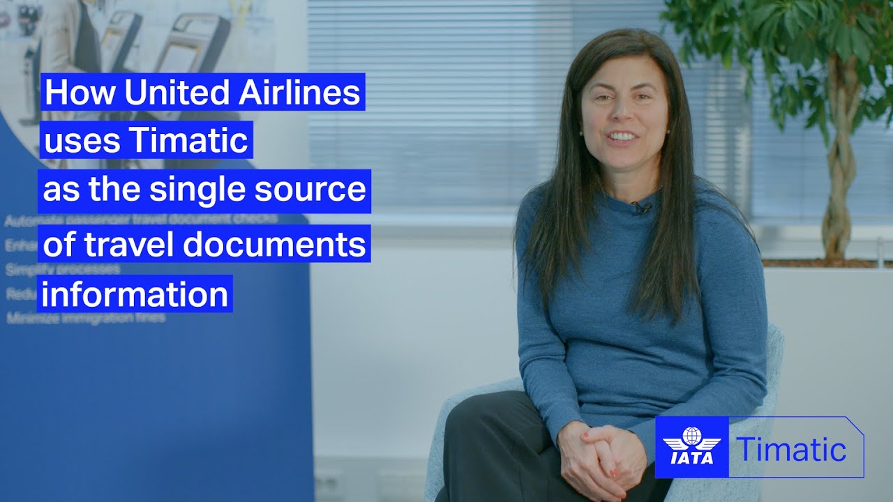 How United Airlines uses Timatic as the single source of travel documents information