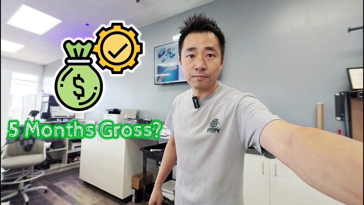 It's not what you think.  This is how much I made in 5 months owning a pack and ship store EP 41