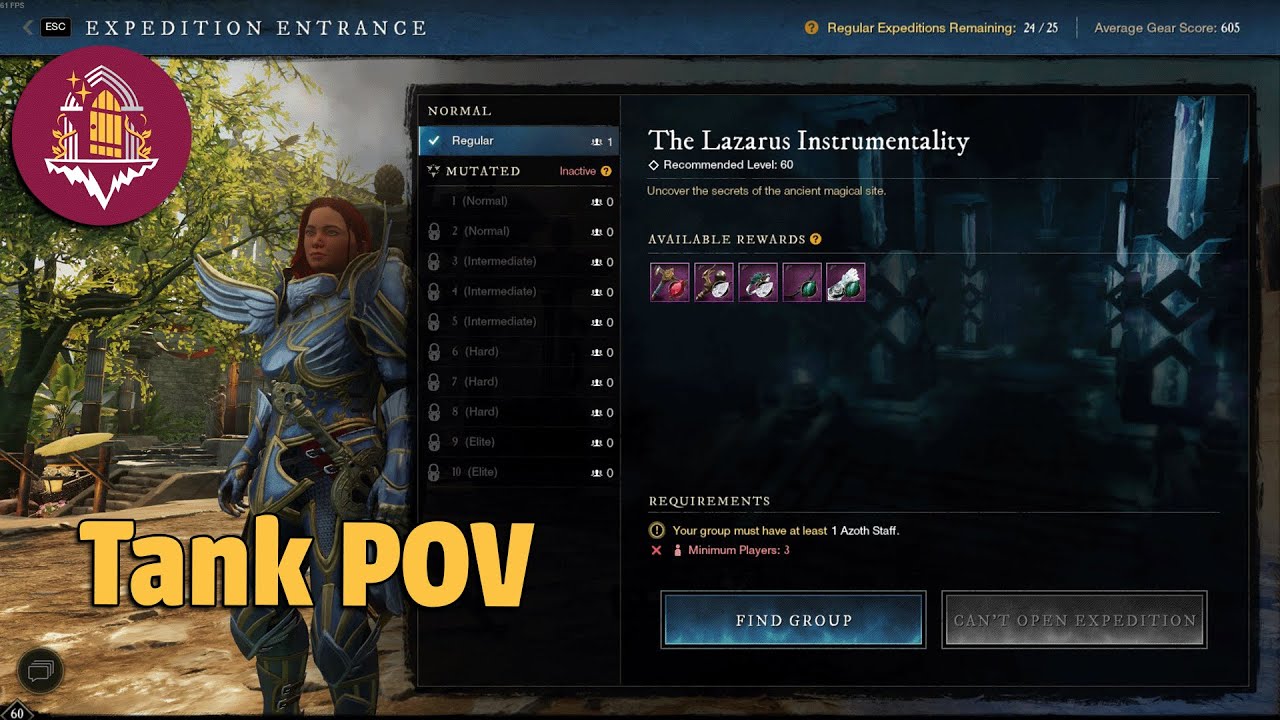 The Lazarus Instrumentality Expedition - Tank POV || New World