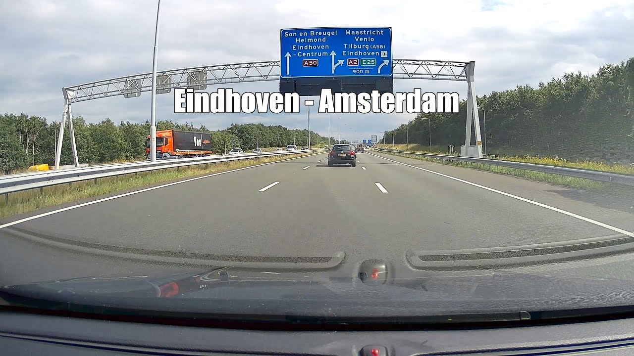 #11 Driving in Holland - From Eindhoven to Amsterdam Airport