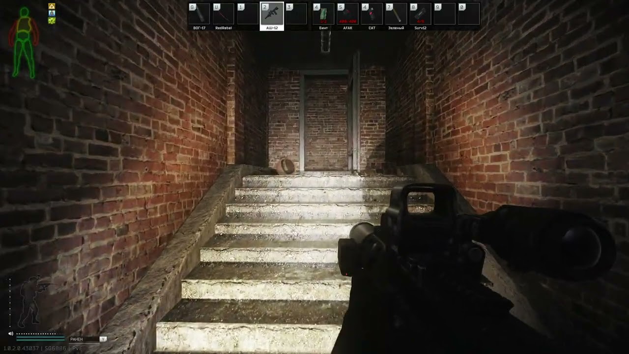 Escape from Tarkov PVE Ленивое прохождение 138 Резерв