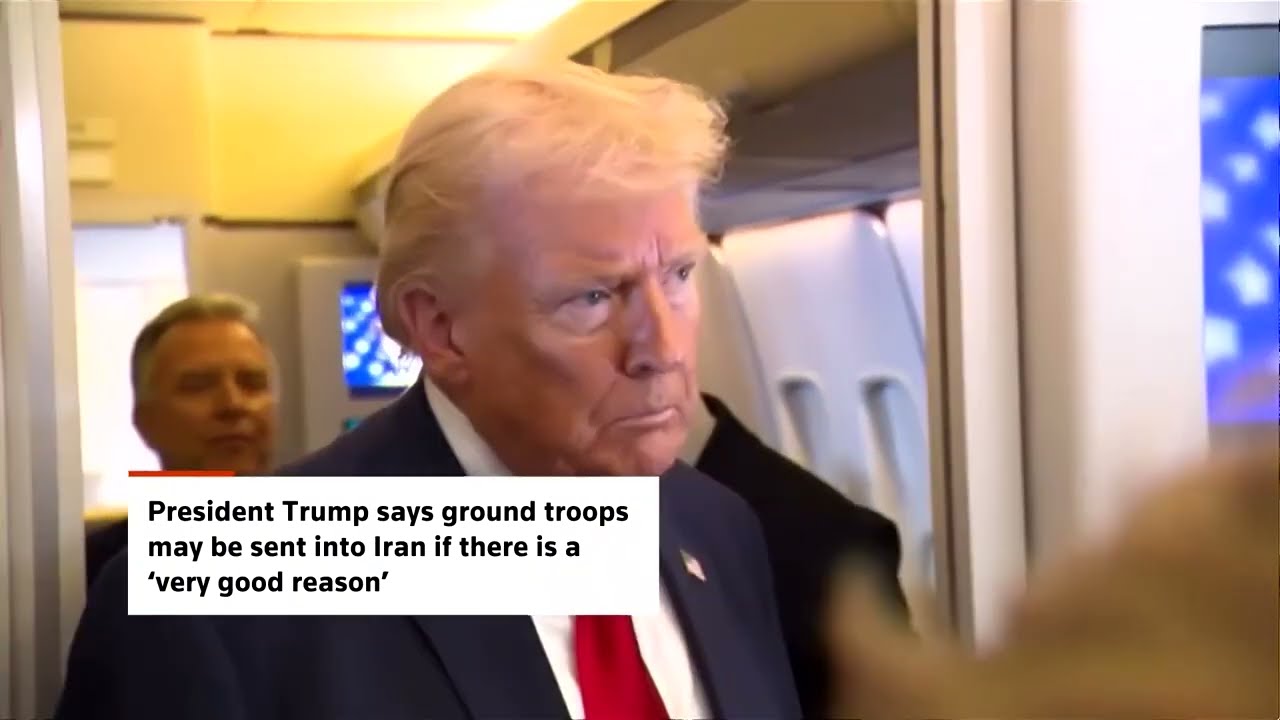 Trump hints at ground troops in Iran and regime change