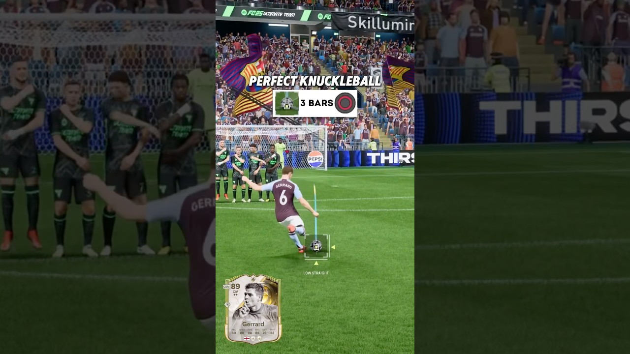 How To Score PERFECT Knuckleball Freekicks in FC 25
