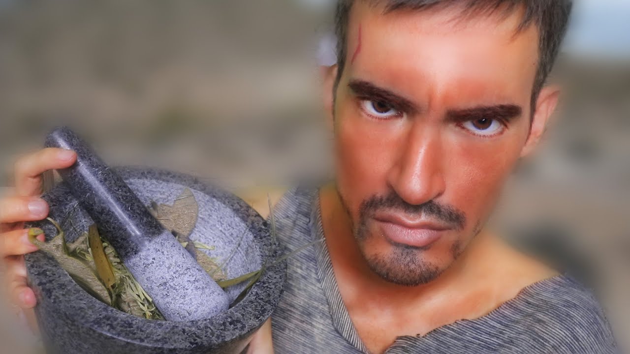 Ролевая игра «Пещерный человек» (ASMR)