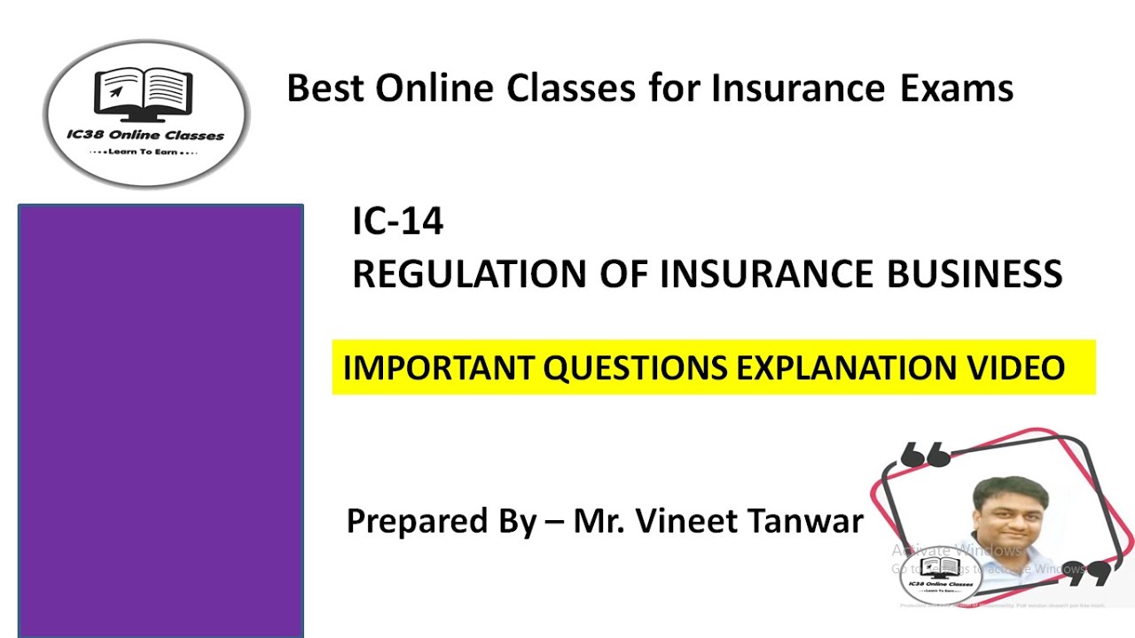 How to Pass Licentiate Exam | IC 14 Important Questions Answers | Licentiate/Associate/Fellow/ III