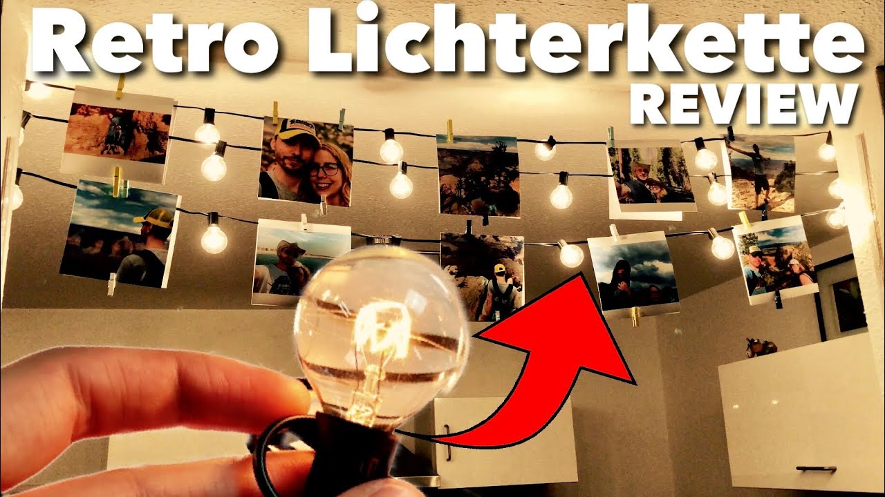 Piep auf LED -  Retro Glühbirnen Lichterkette In- und Outdoor von Koopower im Test REVIEW