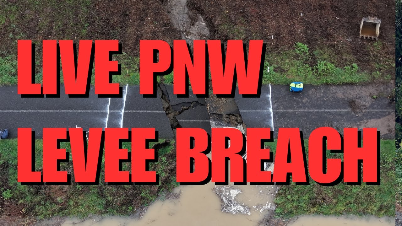 **PREVIOUSLY LIVE* Skip Two Hours In for Breached  Levee on Green River in Tukwila, WA 12-15-25