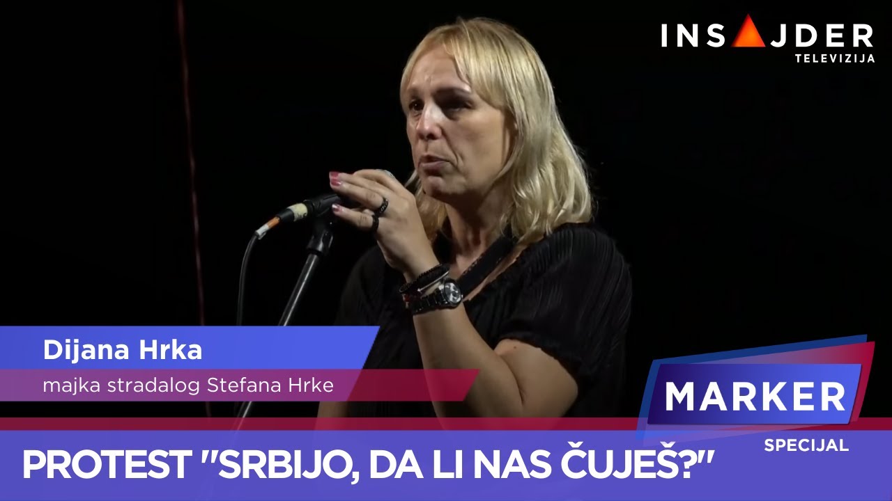 Dijana Hrka: Svi treba da stanemo ispred ove dece za Srbiju sa zdravijim temeljima za sve nas