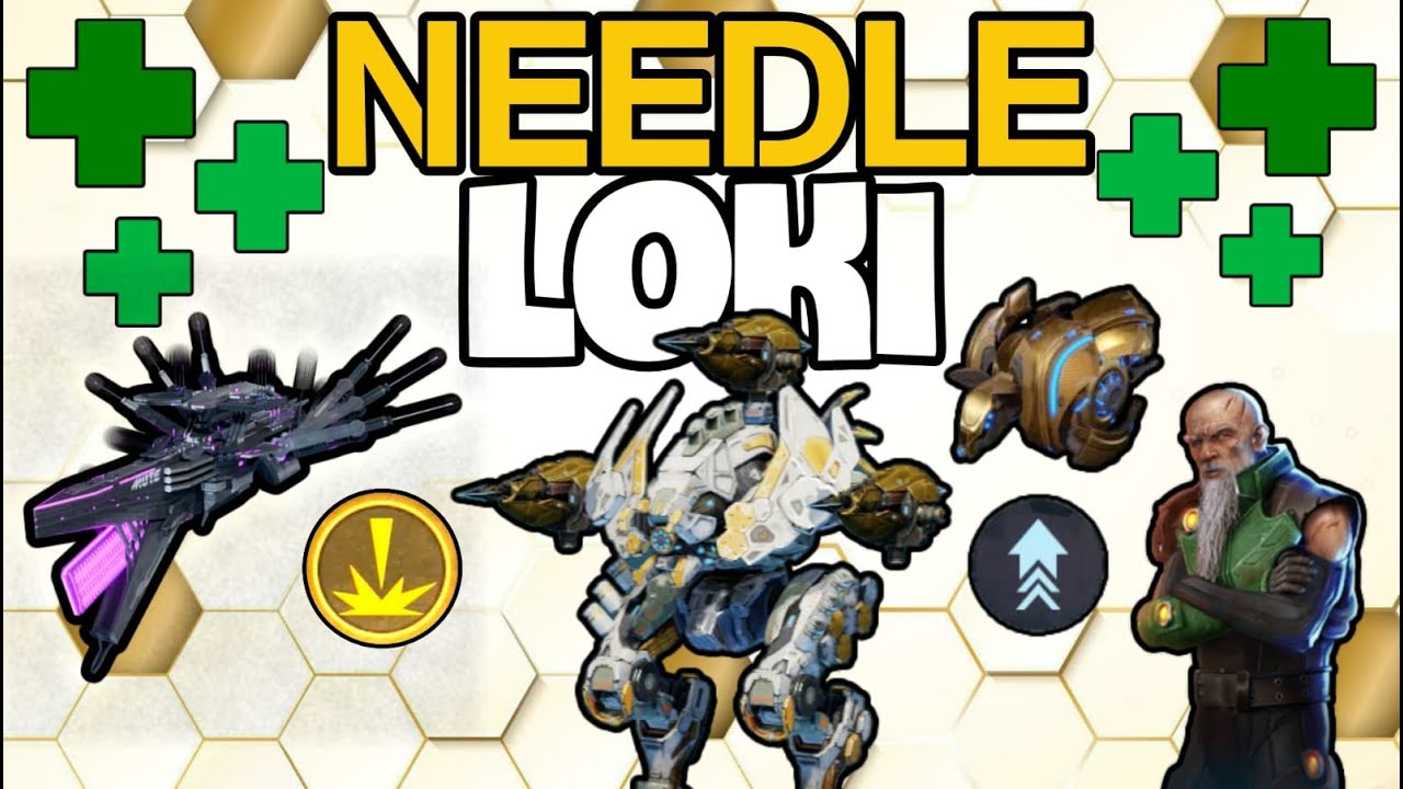 Needle Loki with Armadillo, Mute & Jump Unit | War Robots