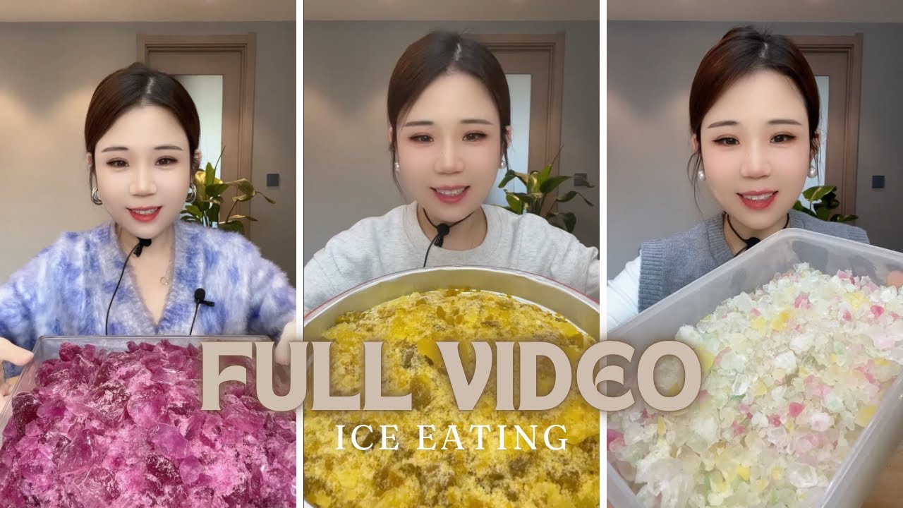 FULL VIDEO | HER CRUSHED ICE EATING ASMR