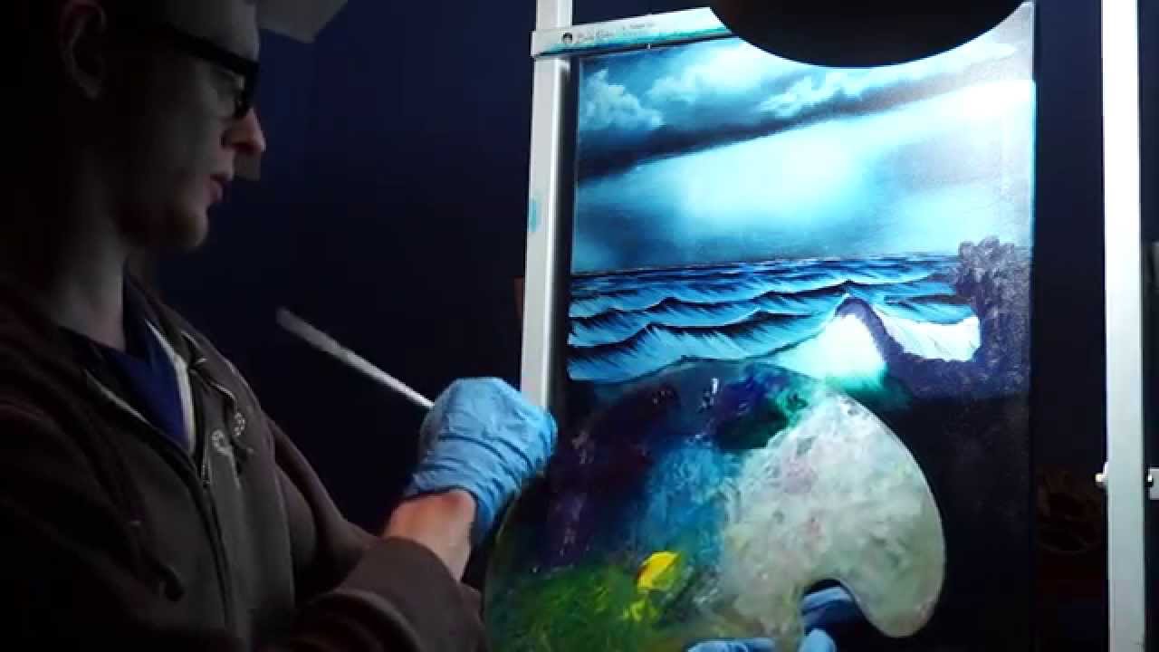 Seascaping ♥ - Eye of Wave Painting | ASMR | part 3