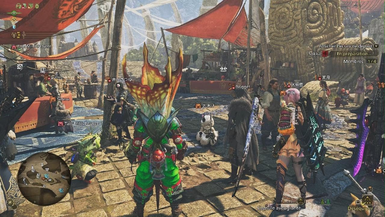 Monster Hunter Wilds the 2 type of Random Hunters