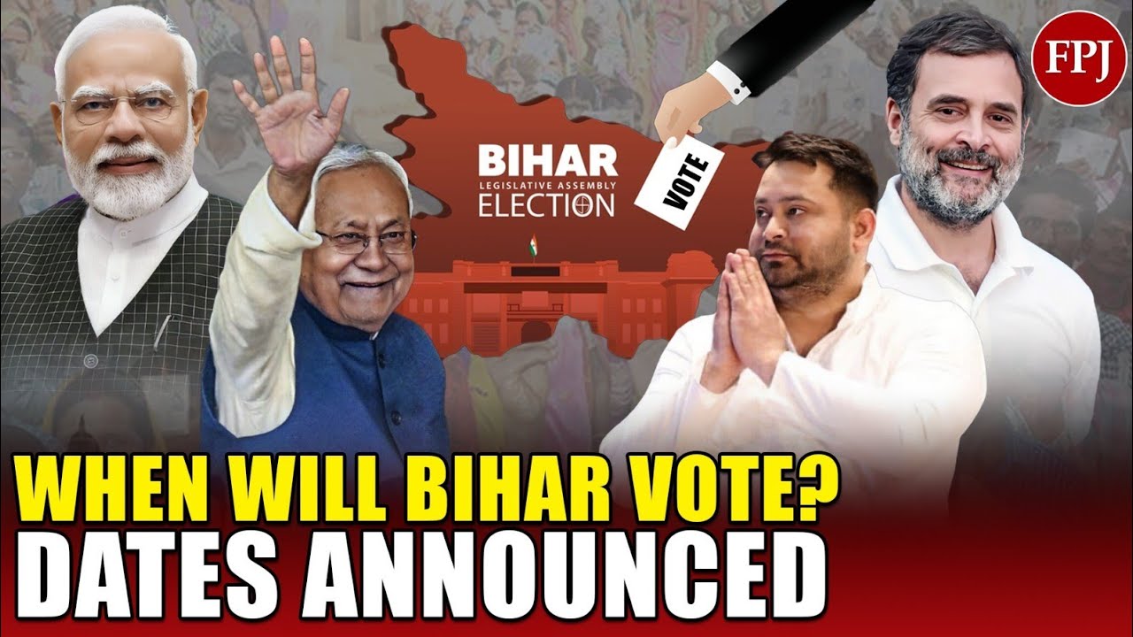 LIVE : Bihar Elections: Election commission announces polling dates, Countdown to Bihar kickstarts