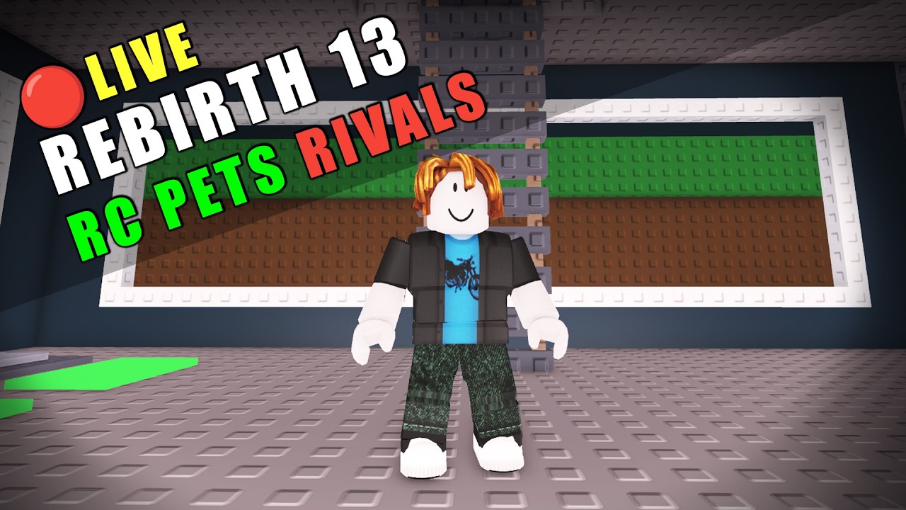🔴LIVE Steal a Brainrot Rebirth 13 | Race Clicker Pets Giveaway | Roblox Rivals | Roblox