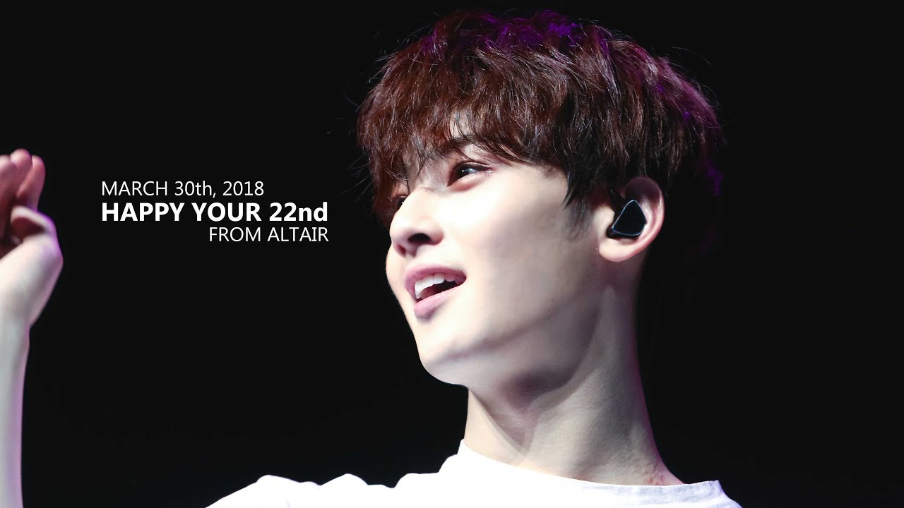 2018 HAPPY EUNWOO DAY♥ 아스트로 차은우 생일축하해♥️